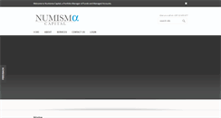 Desktop Screenshot of numismacap.com