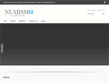 Tablet Screenshot of numismacap.com